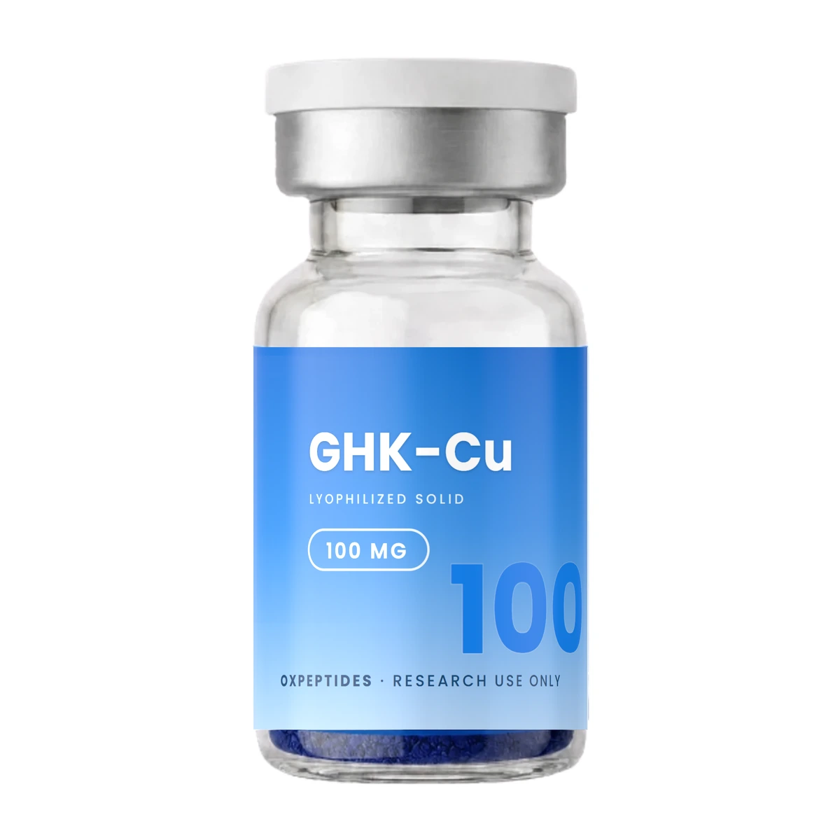 Buy ghk-cu · Vial de GHK-Cu — liofilizado, etiqueta OXpeptides
